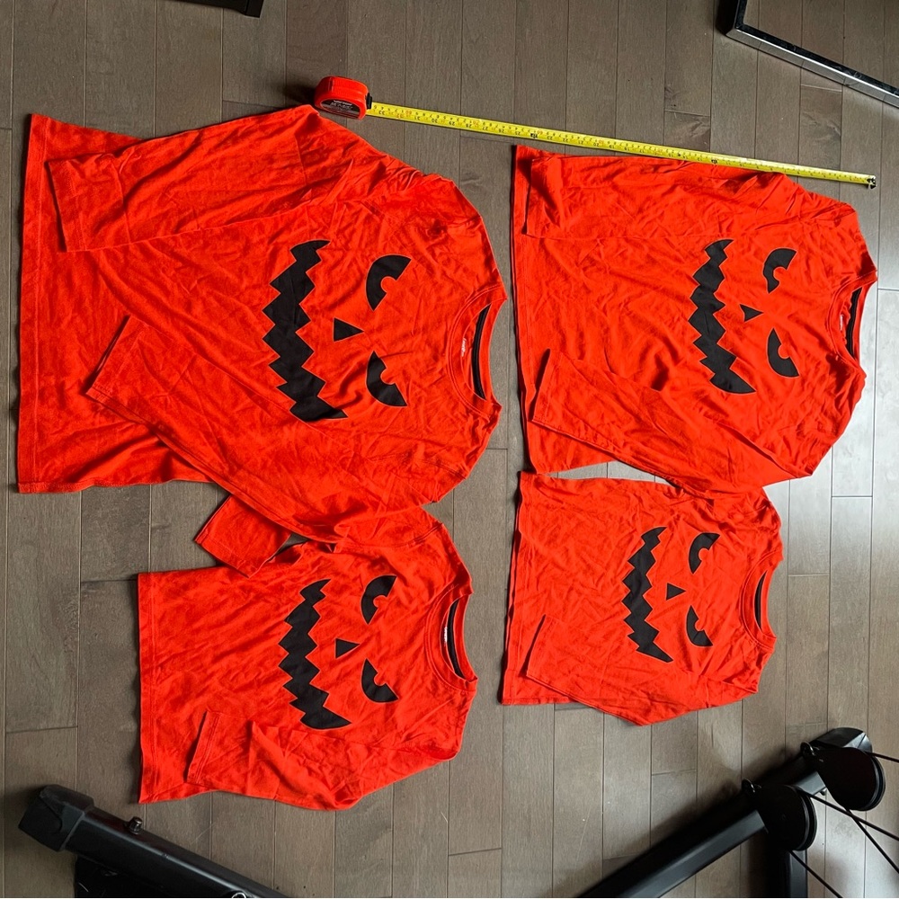 Halloween Kids Pumpkin Costume Set - family Halloween matching